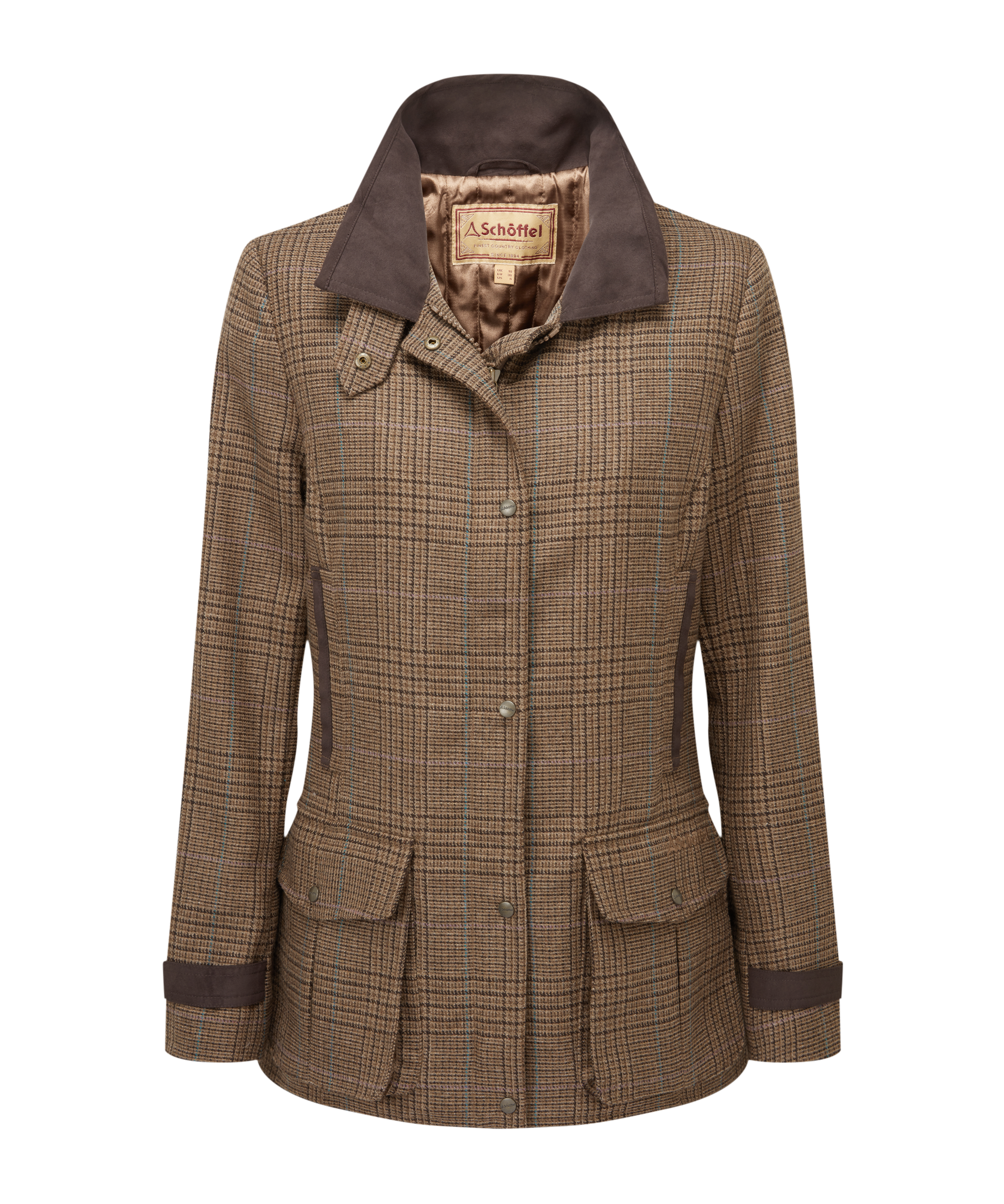 Murra Tweed Coat - Teviot Tweed