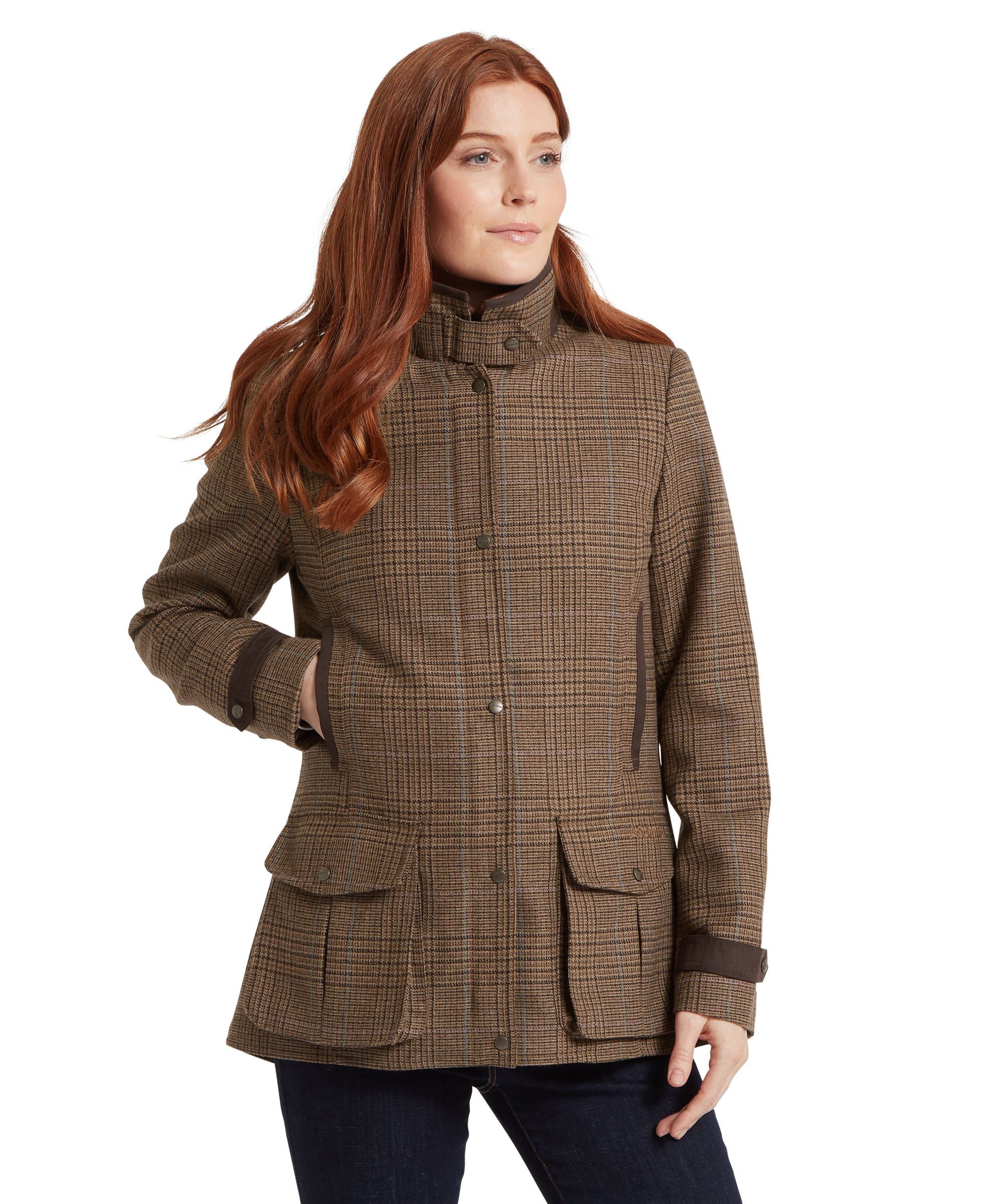 Murra Tweed Coat - Teviot Tweed
