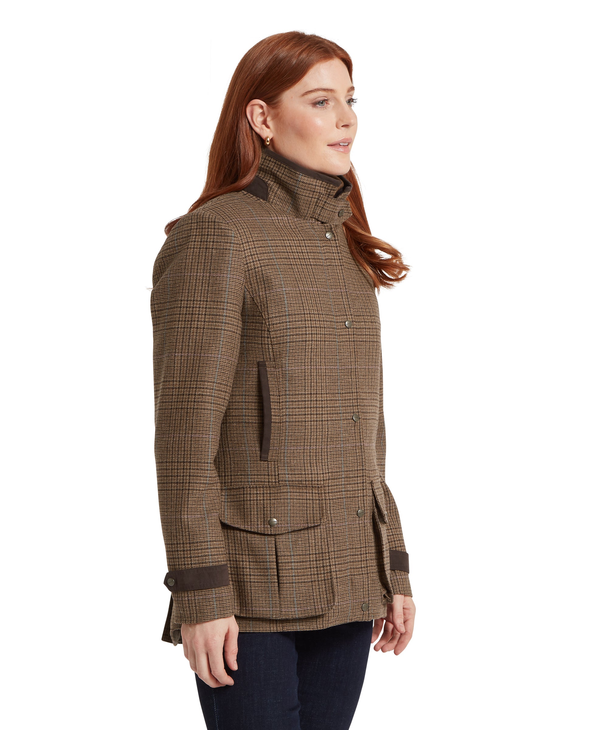 Murra Tweed Coat - Teviot Tweed