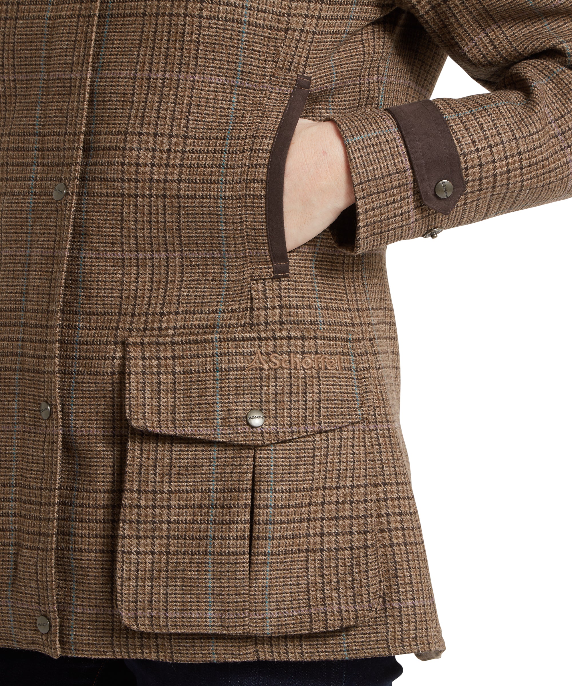 Murra Tweed Coat - Teviot Tweed