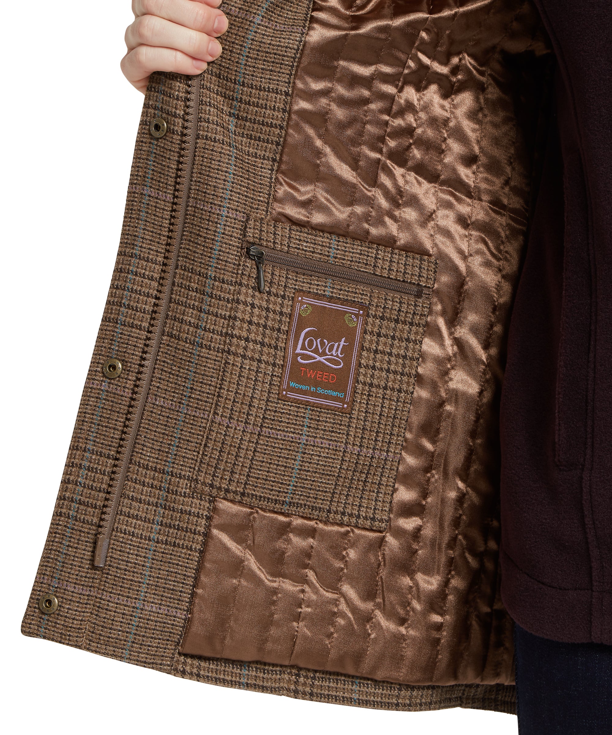Murra Tweed Coat - Teviot Tweed