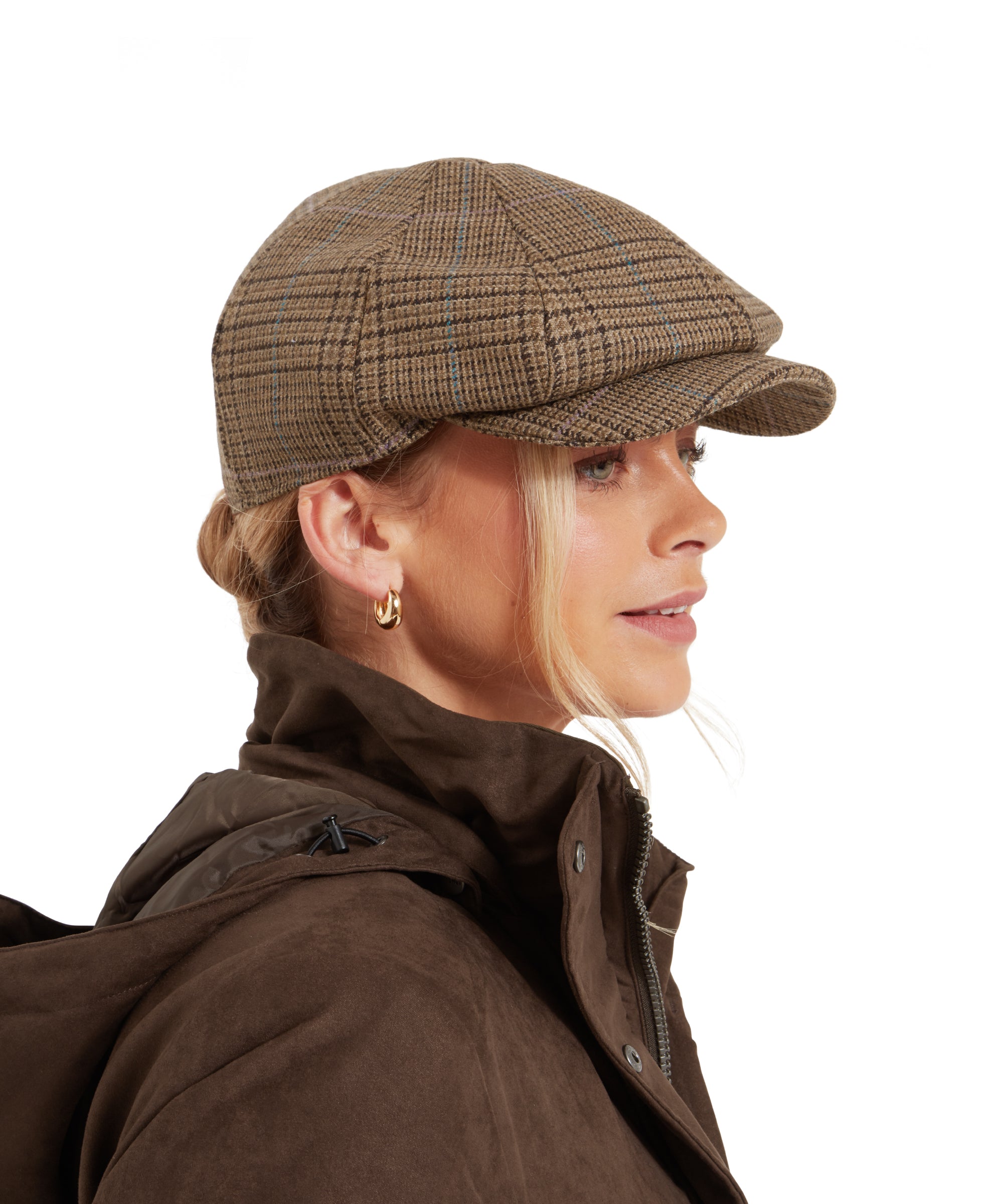 Women’s Newsboy Cap Teviot Tweed | Schöffel Country US