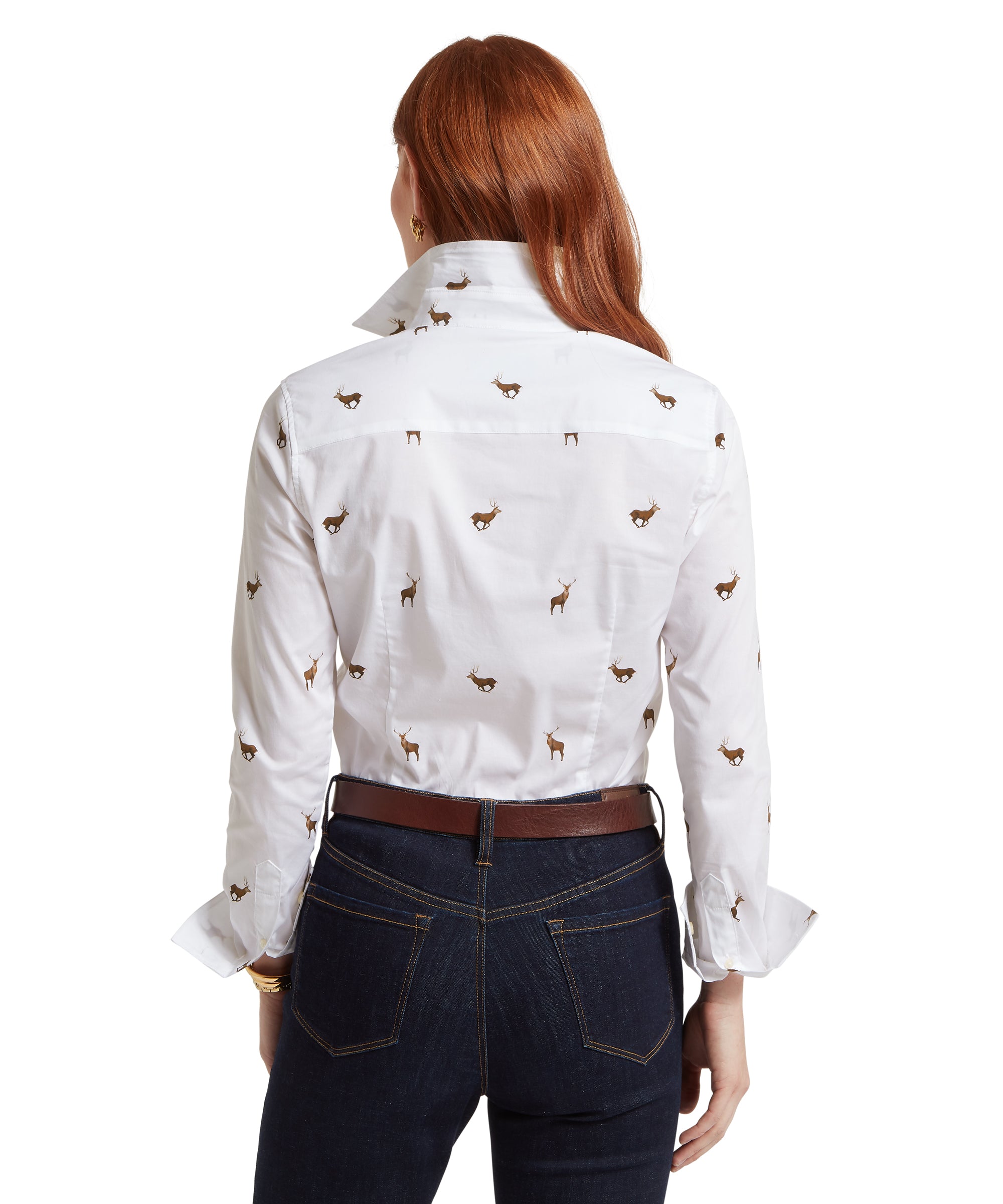 Norfolk Shirt - Stag Print