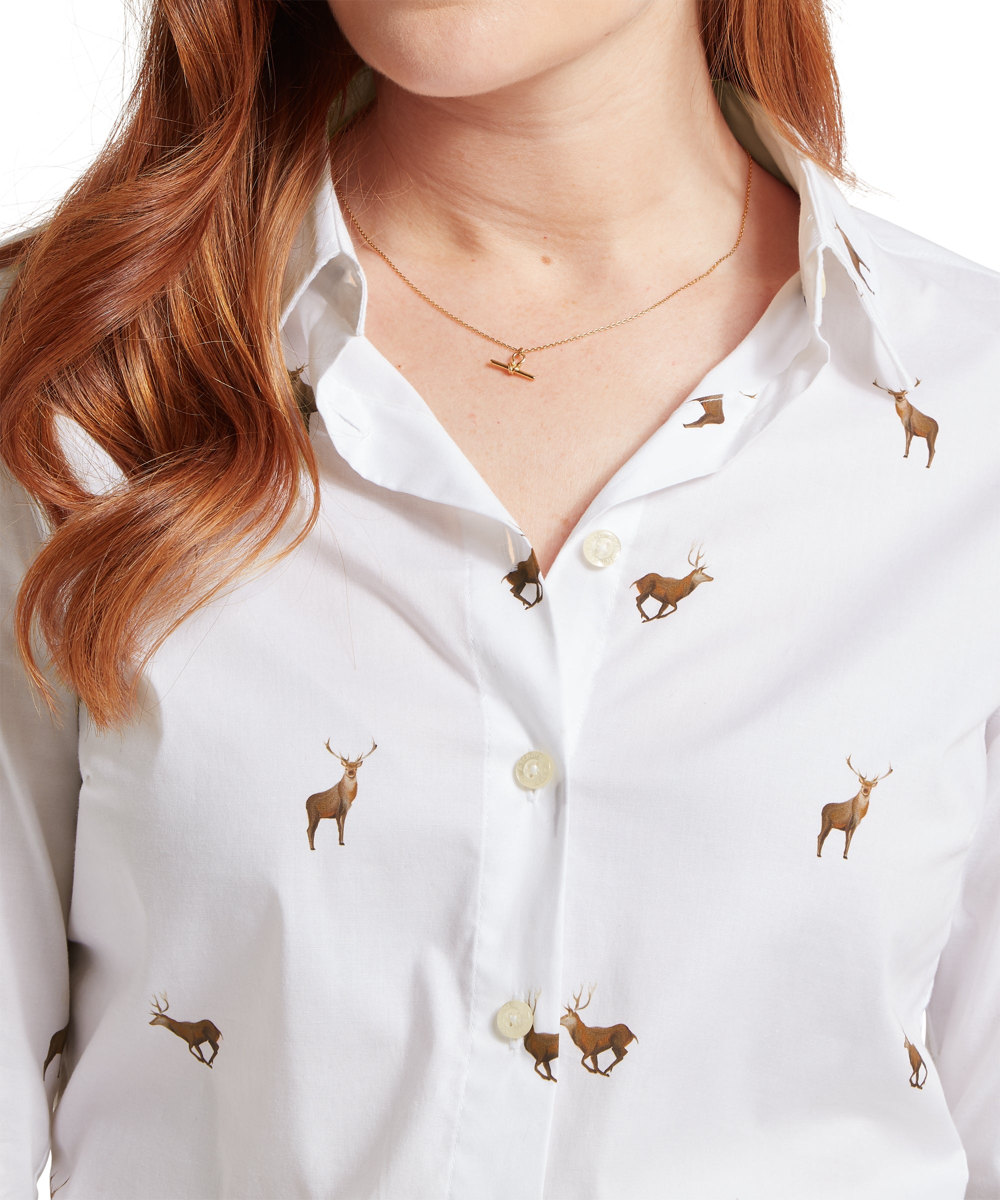 Norfolk Shirt - Stag Print