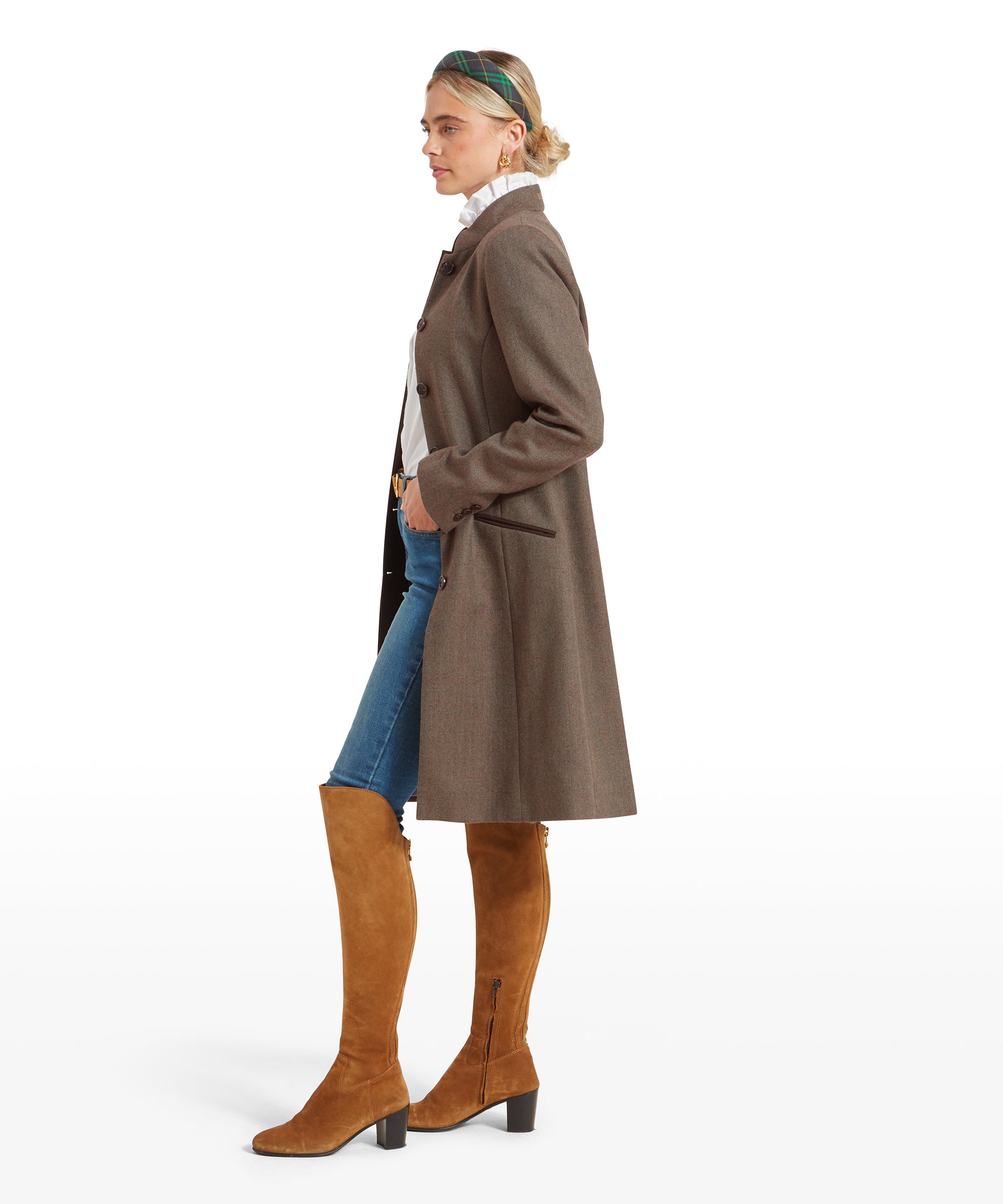 Women's Portree Tweed Jacket Green Tweed | Schöffel Country US