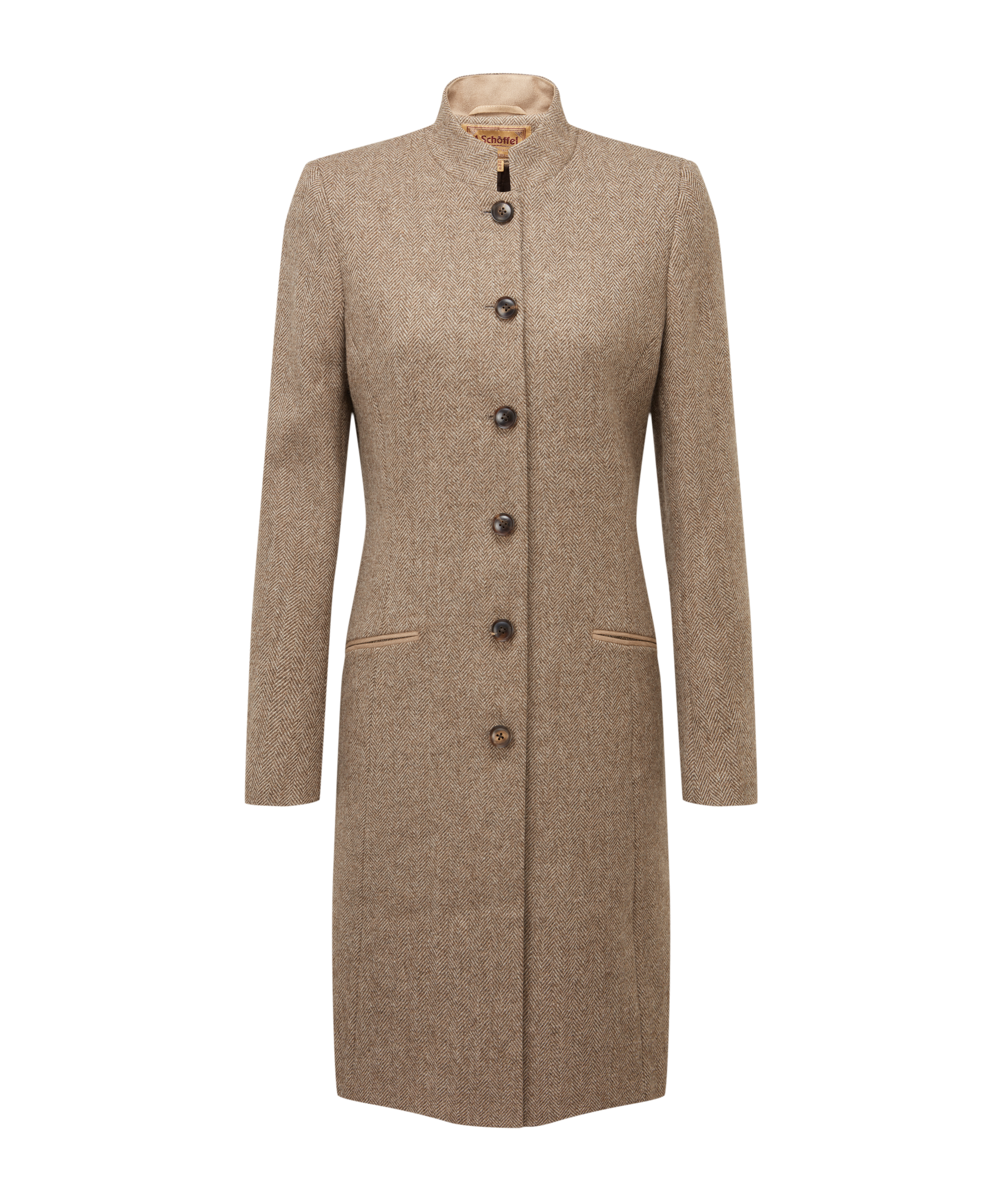 Portree Tweed Jacket - Cobblestone Herringbone Tweed