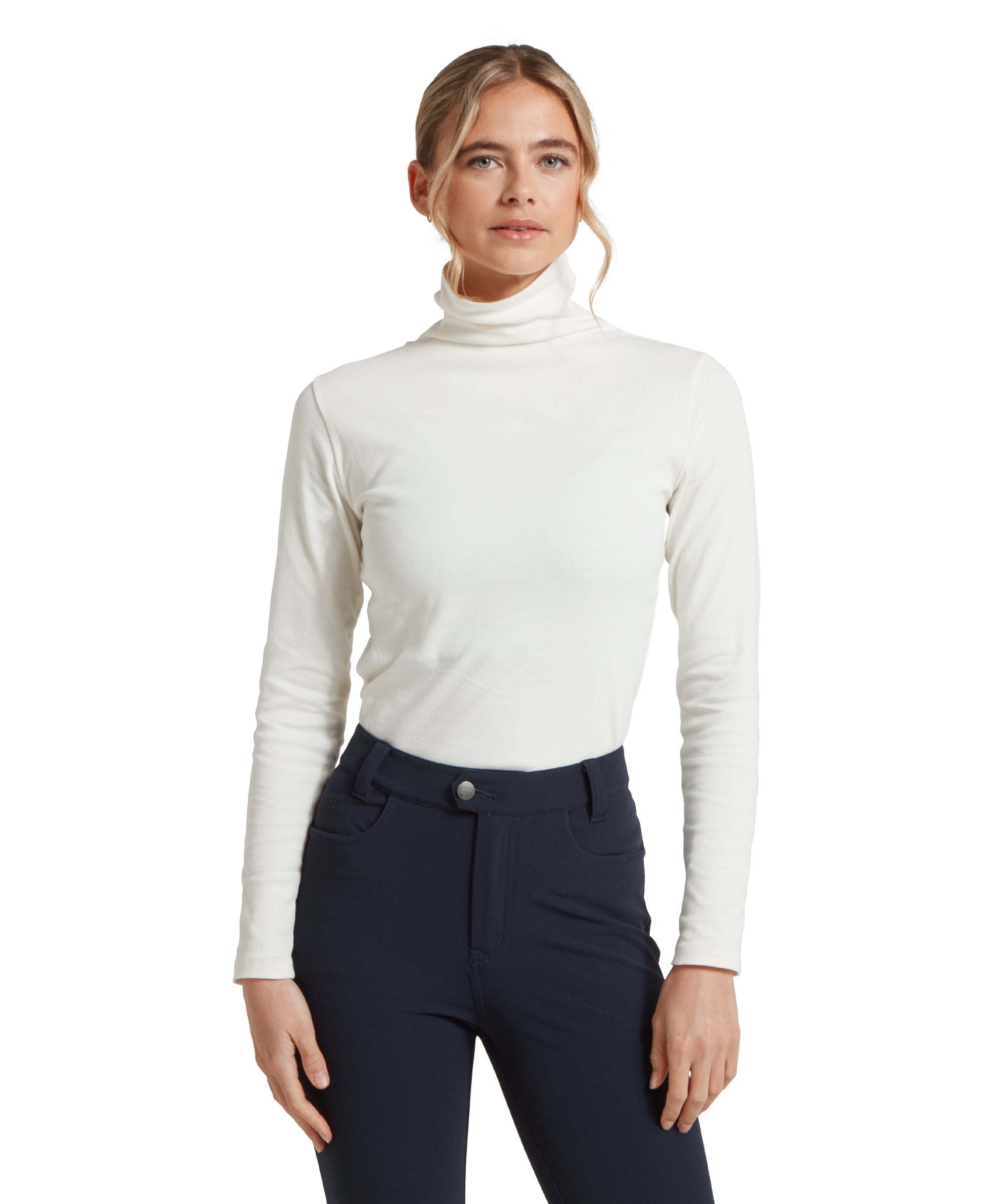 Women's Rosedale Roll Neck White | Schöffel Country US
