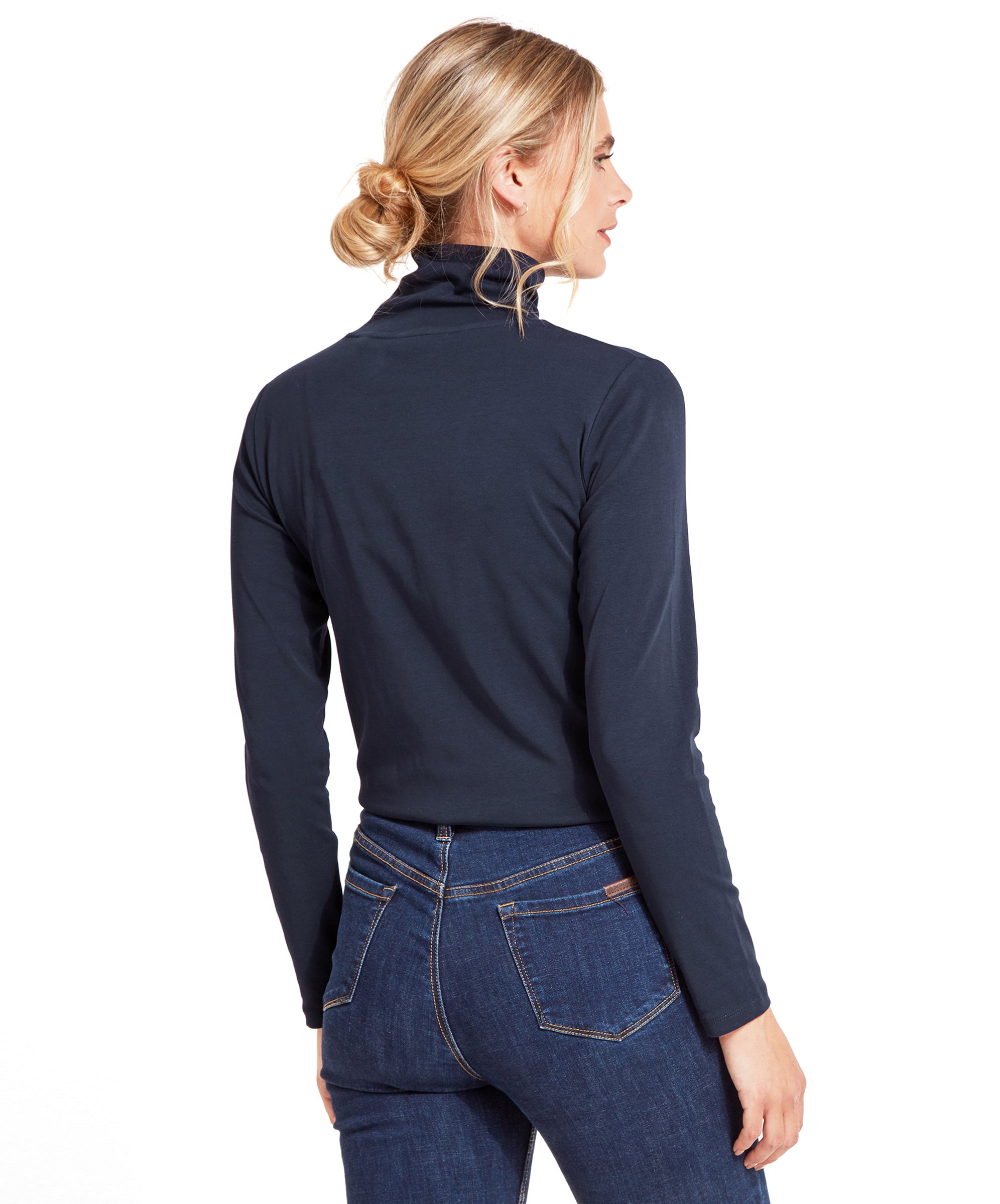 Women's Rosedale Roll Neck Navy Schöffel Country IE
