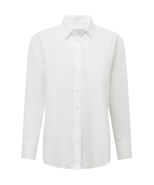Women's Salthouse Linen Shirt White | Schffel Country US Women's Salthouse Linen Shirt White | Schffel Country US