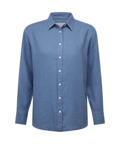 French Linen Shirt - Rose Pink – Blue Illusion