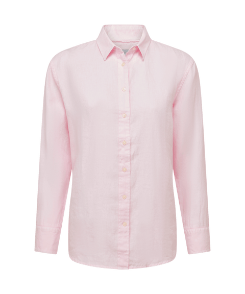 Women's Salthouse Linen Shirt Pale Pink
