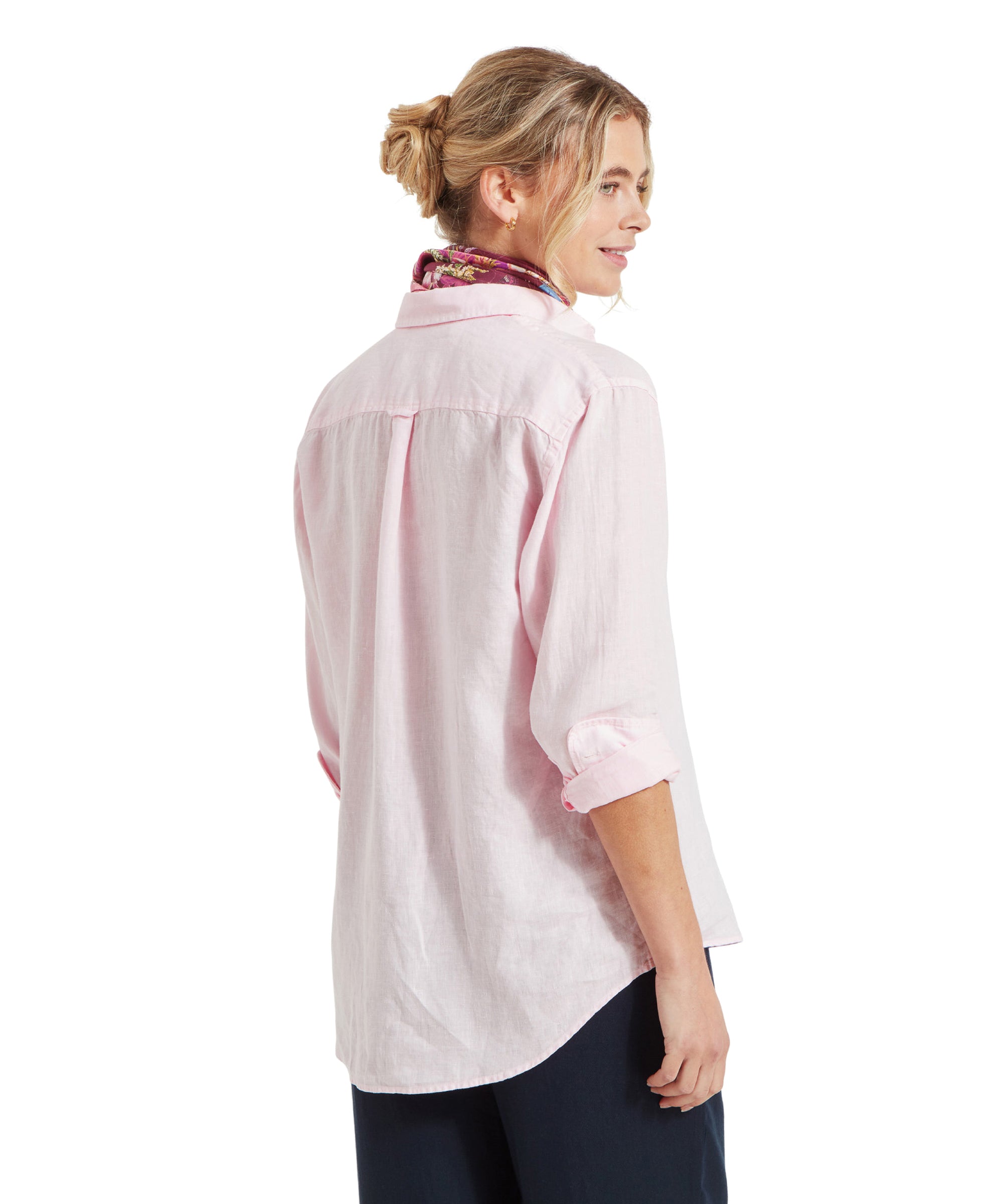 Women's Salthouse Linen Shirt Pale Pink | Schöffel Country US