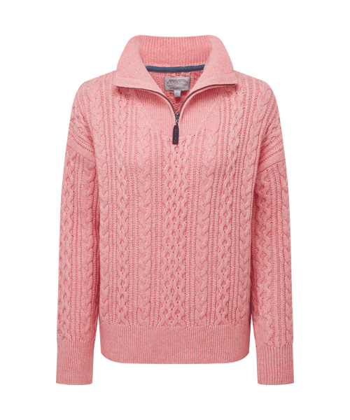 Pink sherpa quarter zip hotsell