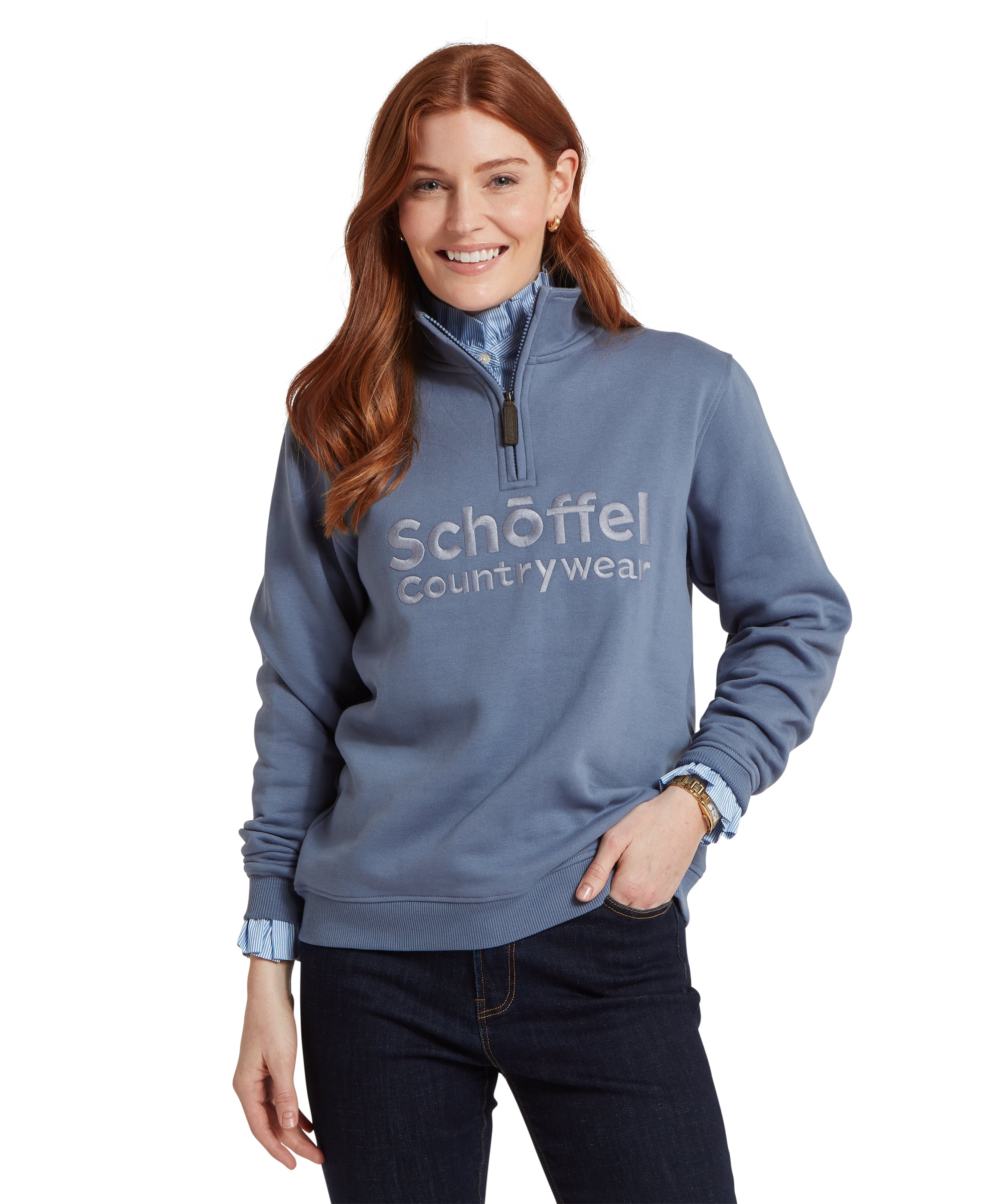 Women's St Issey Sweatshirt Blue | Schöffel Country