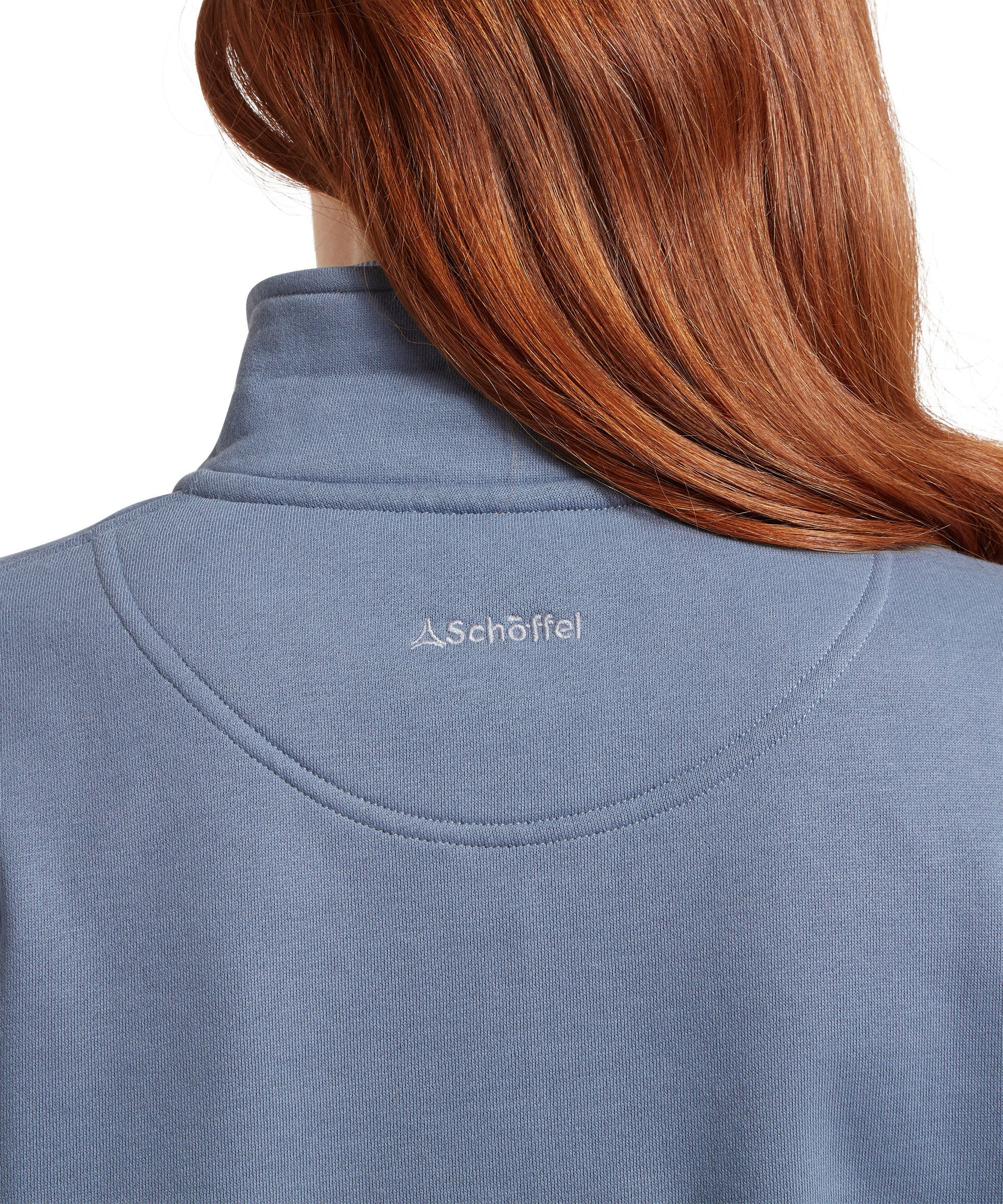 St Issey Quarter Zip Sweatshirt - Storm Blue