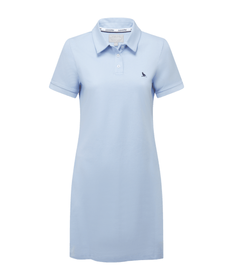 Scalloped Polo Dress / Sサイズ　Baby Blue 2164325S-OABL--11344_1200x1200