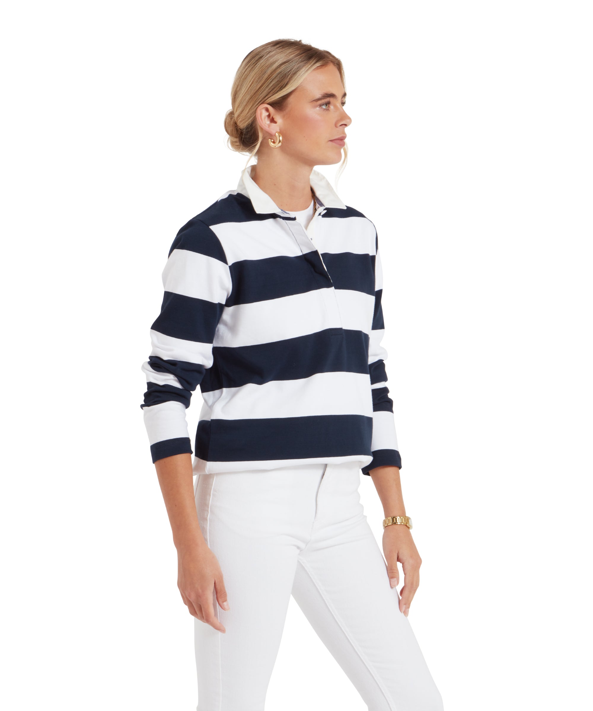 Women's St Mawgan Rugby Shirt Navy Schöffel Country