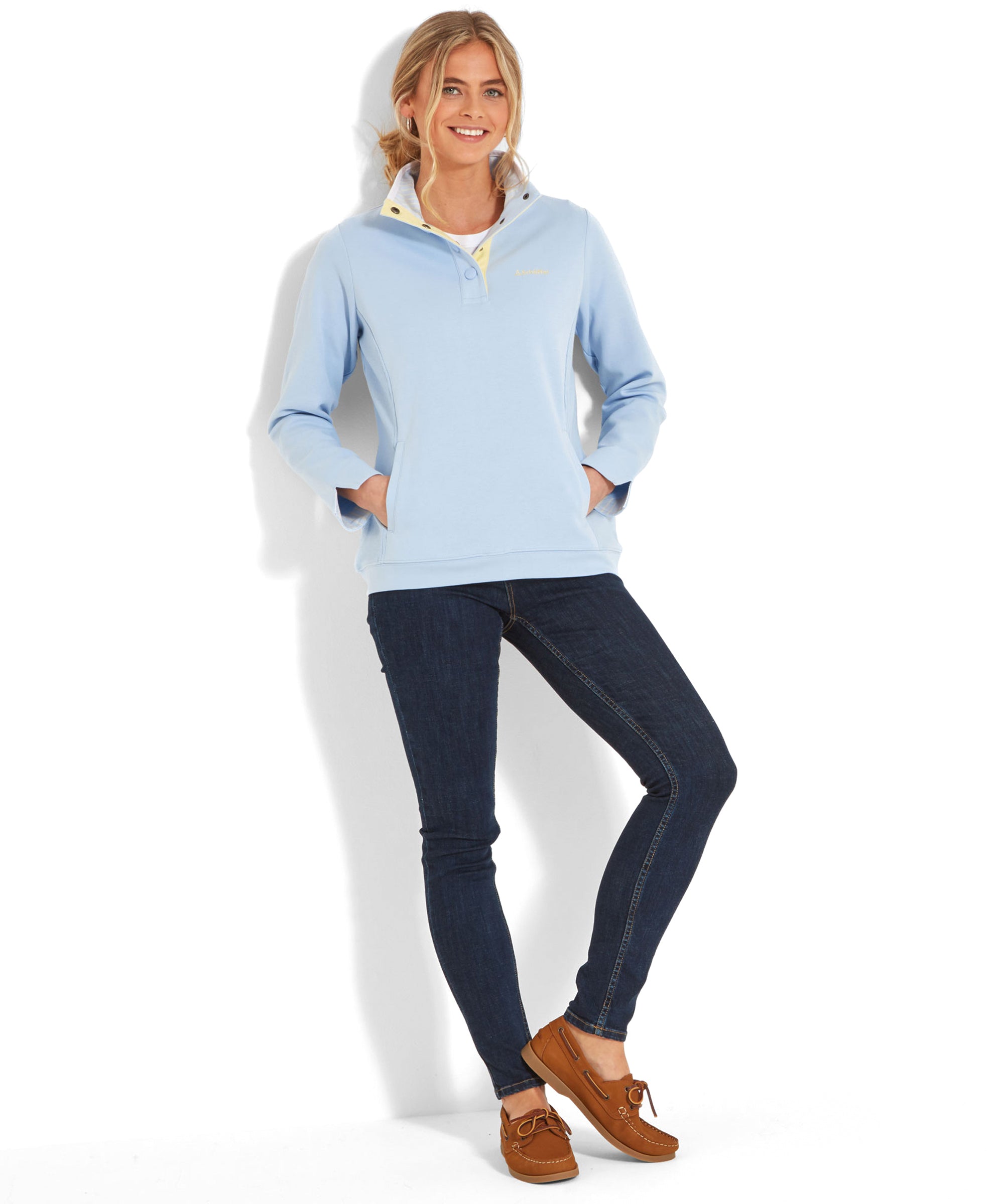 Women's Steephill Cove Blue Sweatshirt | Schöffel Country