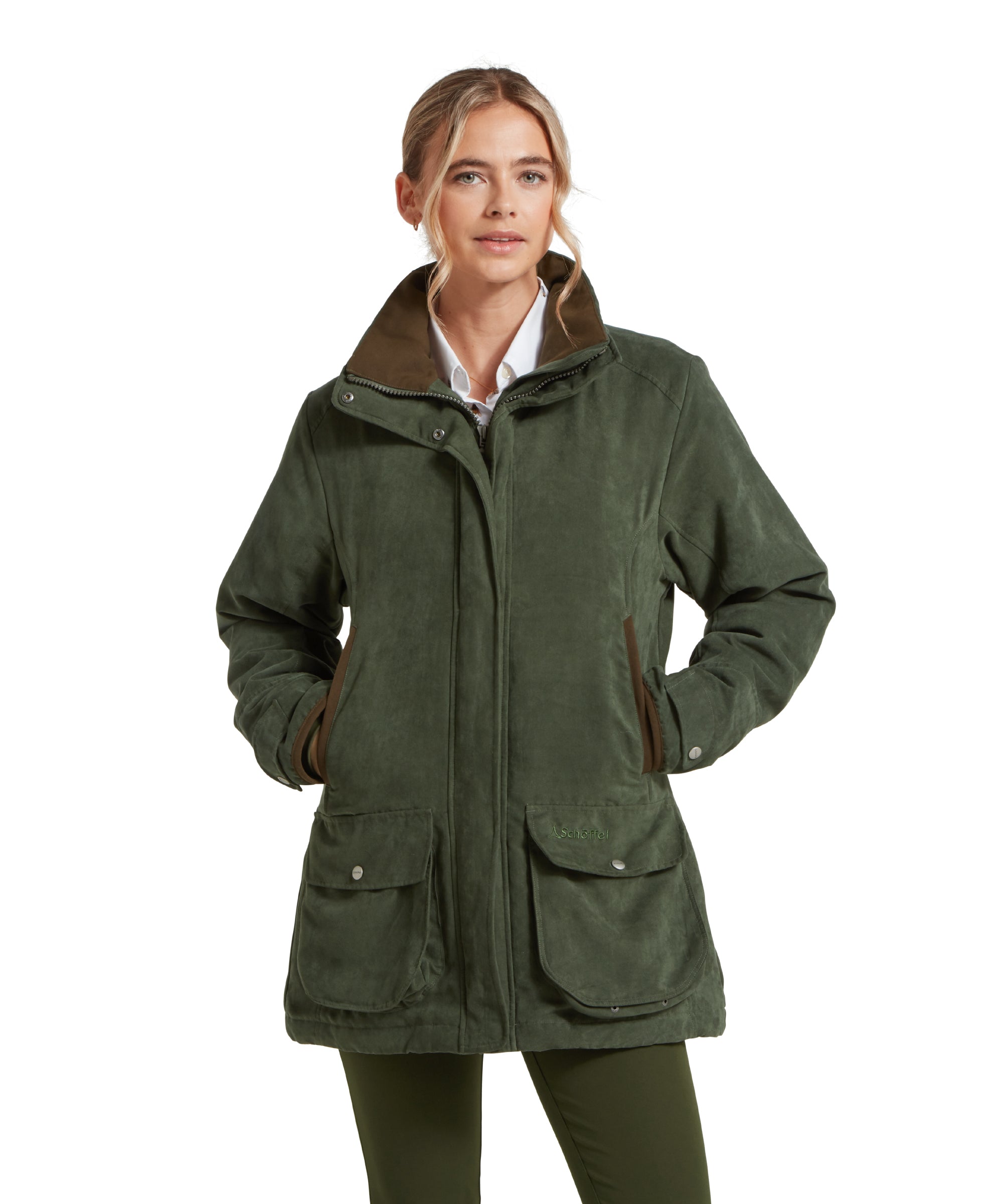 Women's Teal Hunting Coat Green | Schöffel Country US