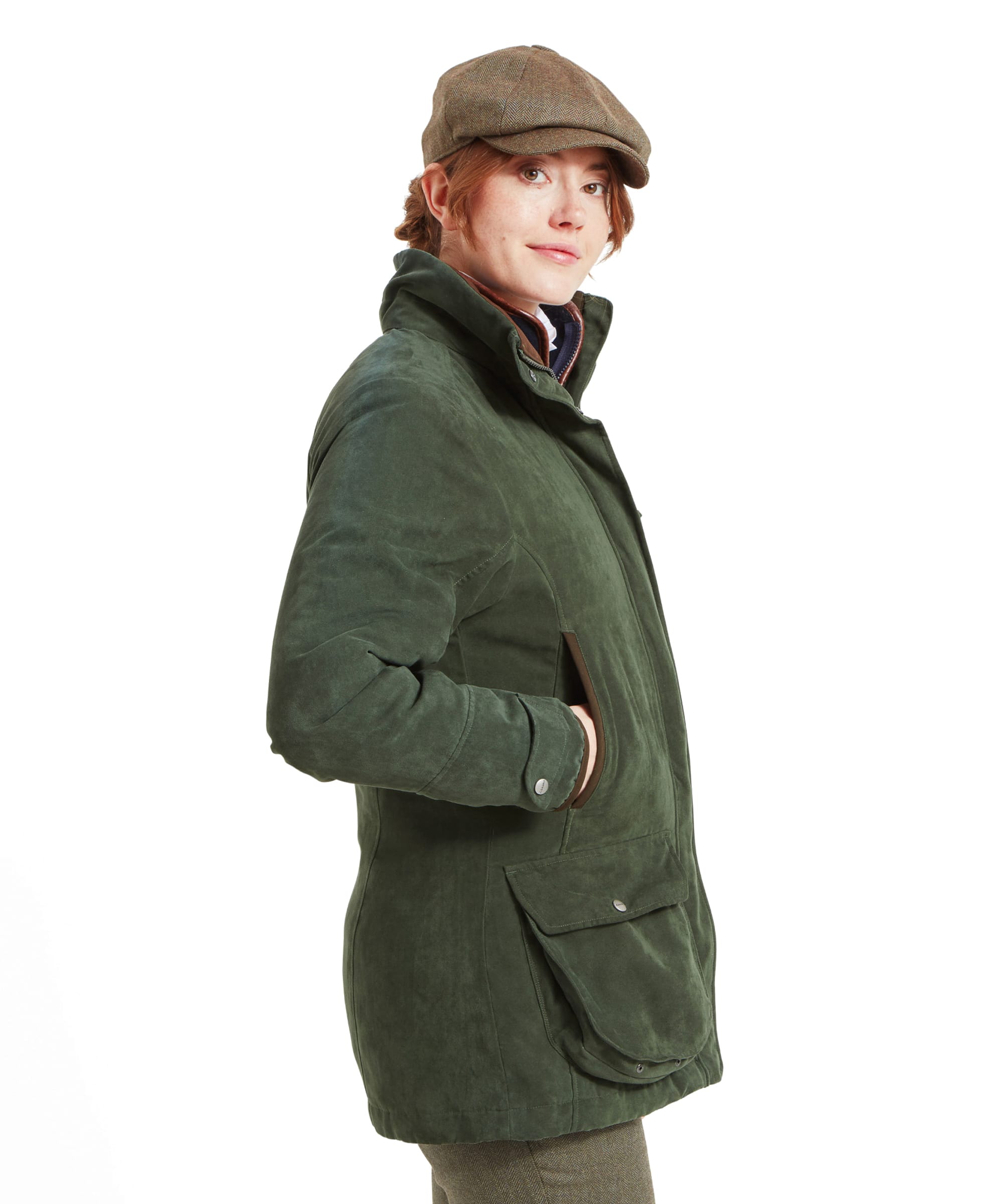 Fleece shooting jacket online