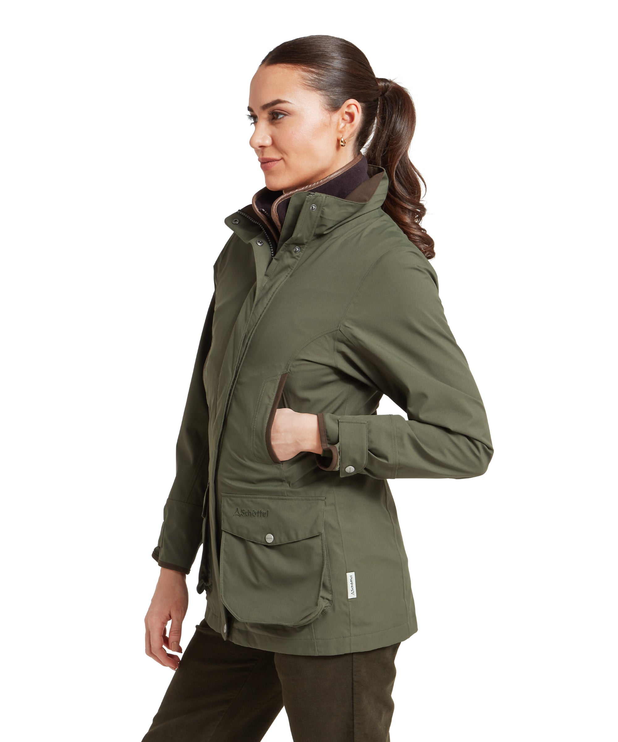 Teal Ultralight Coat - Forest