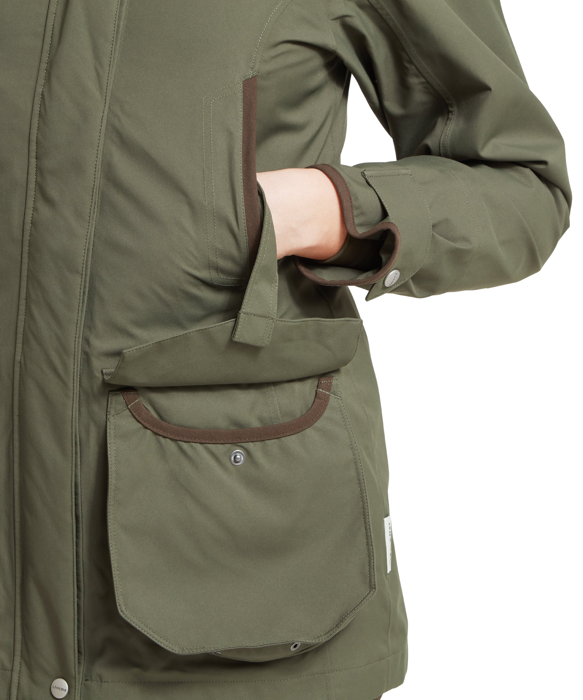 Teal Ultralight Coat - Forest