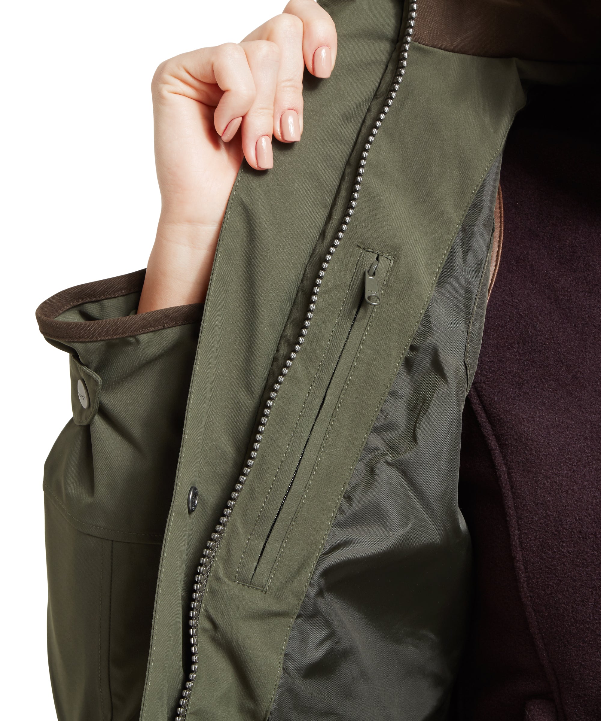 Teal Ultralight Coat - Forest