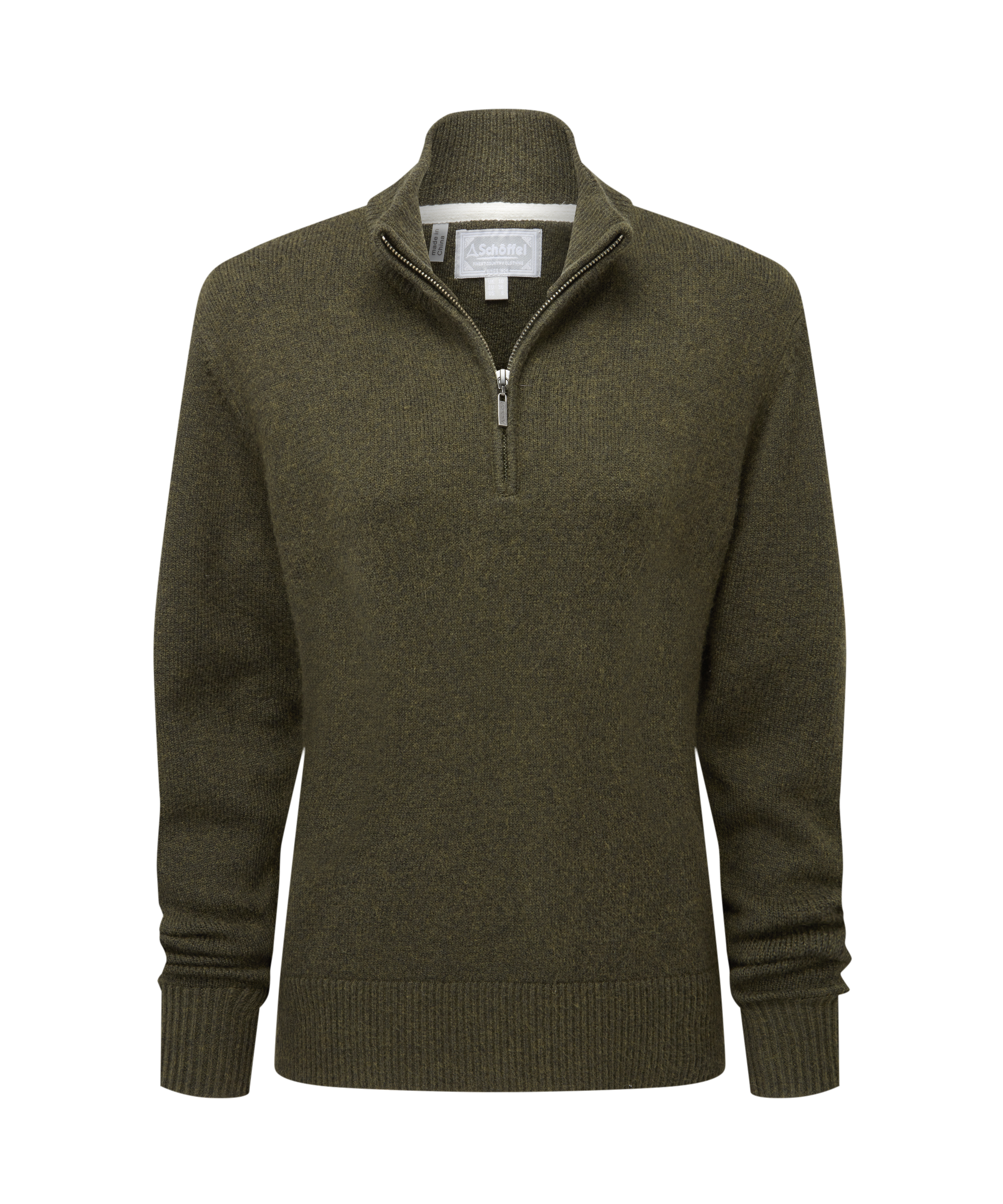 Thoralby Quarter Zip Jumper - Loden