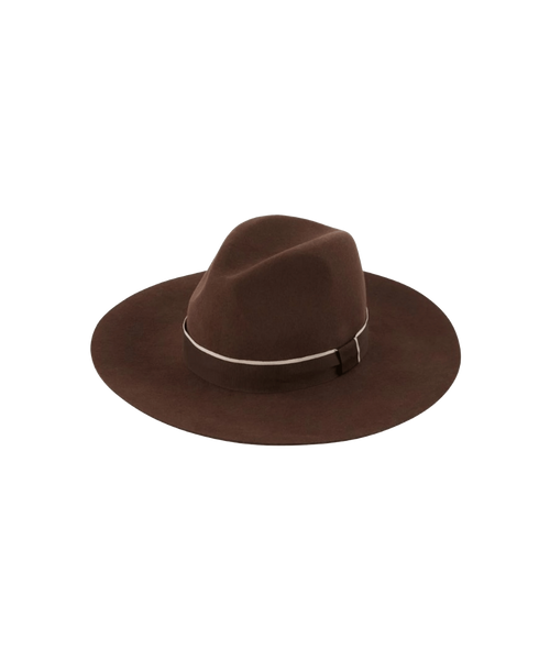 Women's Willow Fedora Chocolate Brown Schöffel Country
